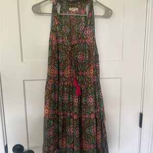 Panini Multicolor Patterned Midi Dress